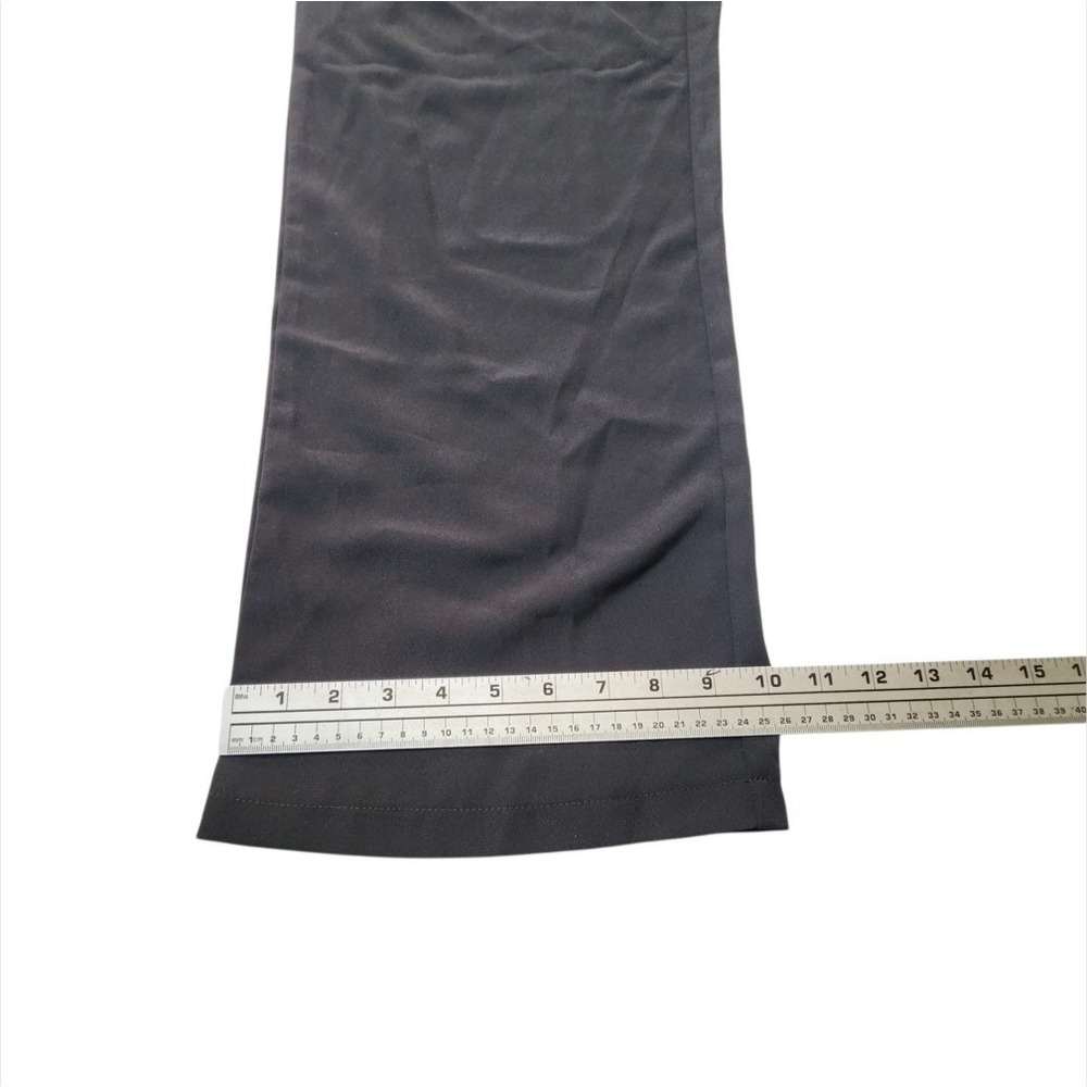 Shein Petite Large Wide Leg Dress Trouser Pull on Black - Picture 4 of 8